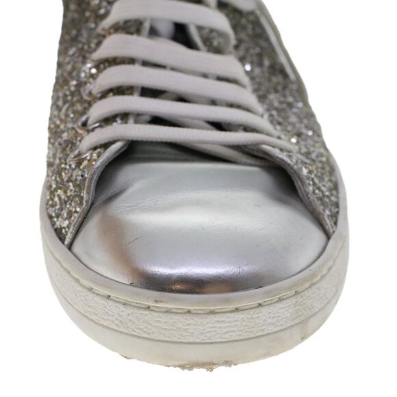 Pre Loved louis vuitton Women Silver Sneakers - Picture 7 of 8